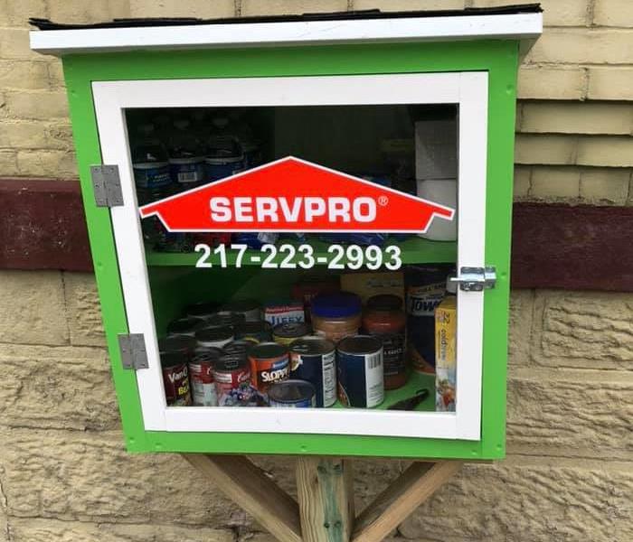 SERVPRO of Quincy - Community Mini Food Pantry